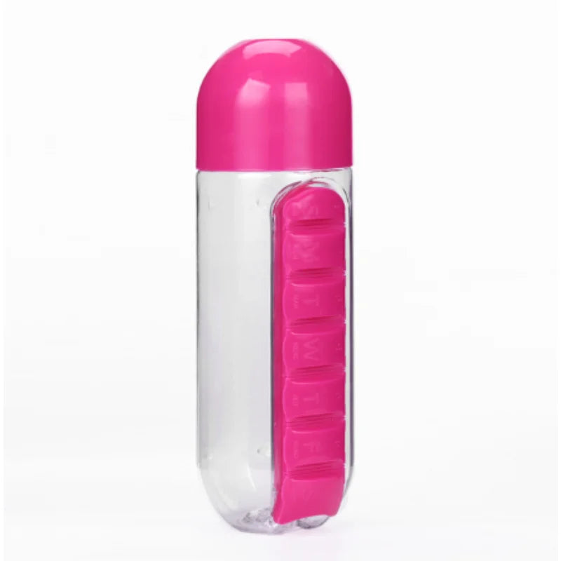 Doseit 2-in-1 Pill Organizer & Water Bottle