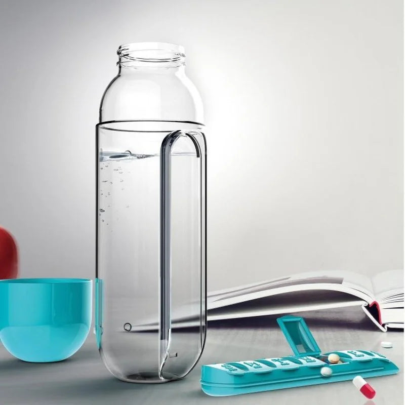 Doseit 2-in-1 Pill Organizer & Water Bottle