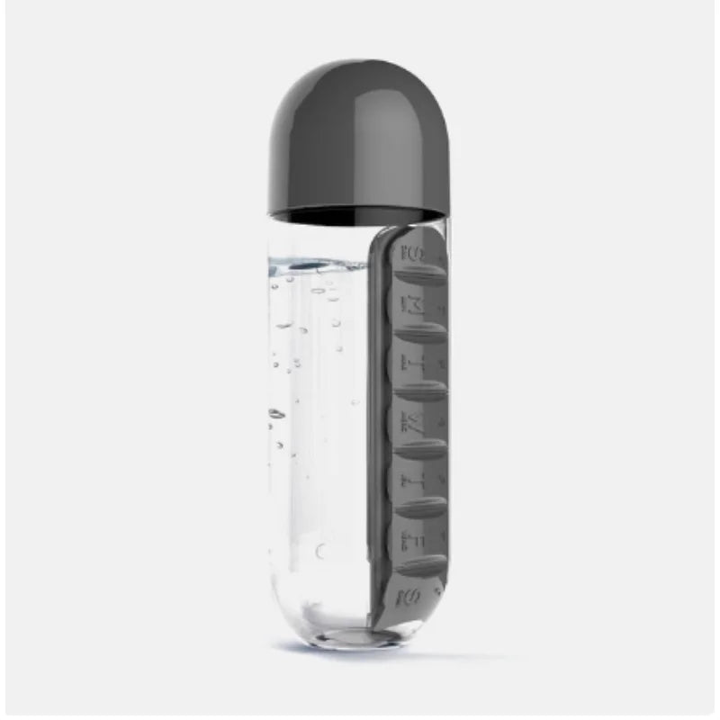 Doseit 2-in-1 Pill Organizer & Water Bottle