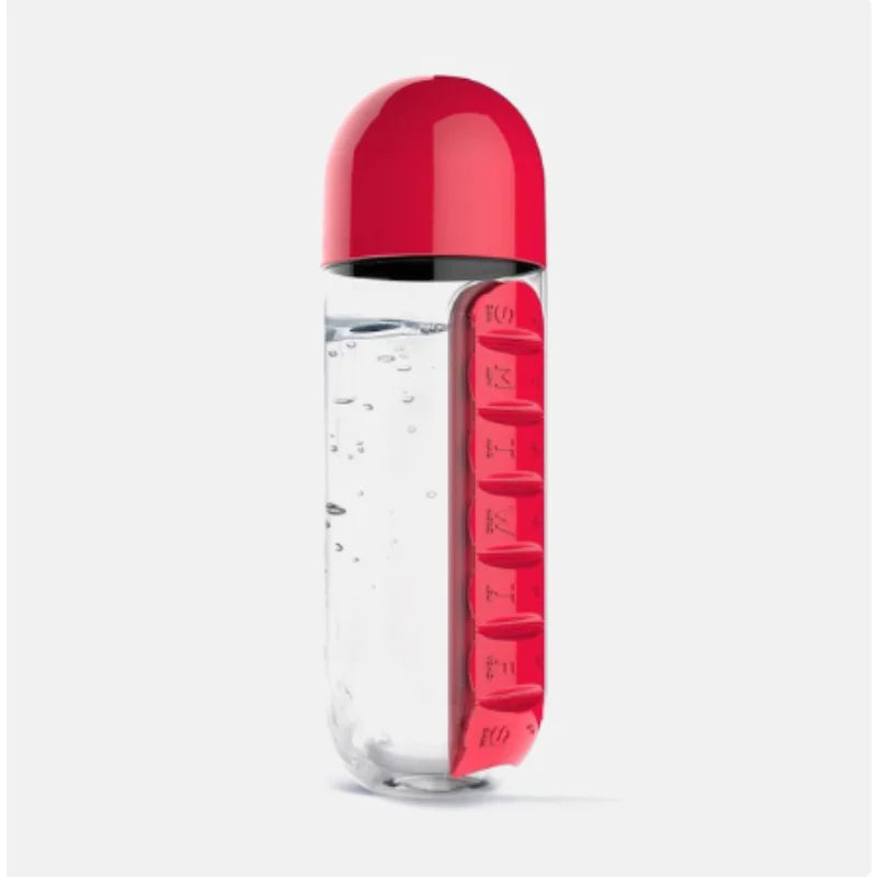 Doseit 2-in-1 Pill Organizer & Water Bottle