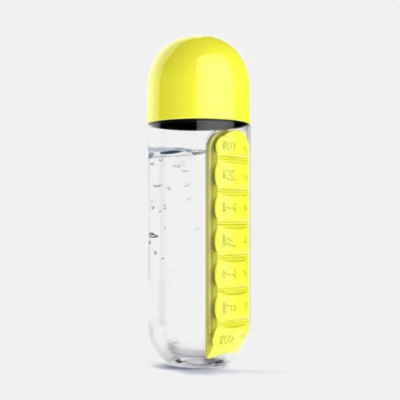 Doseit 2-in-1 Pill Organizer & Water Bottle